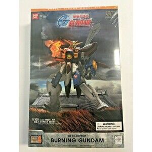 Bandai Gundam 1/100 HG GF13-017 NJII Burning Gundam 11021 Model Kit G 1994